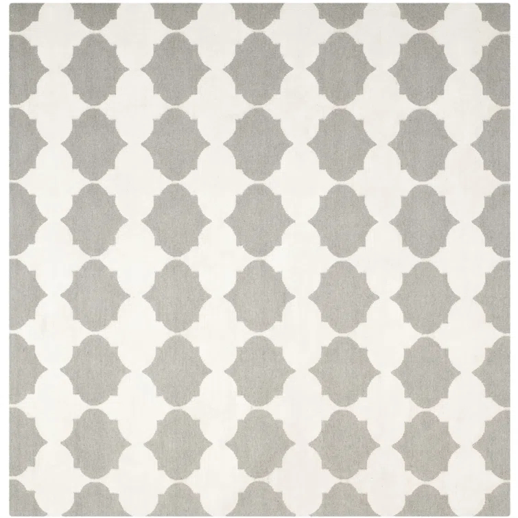Safavieh Dhurries Hand Woven Flat Weave Banana Silk/Wool/Cotton Rug