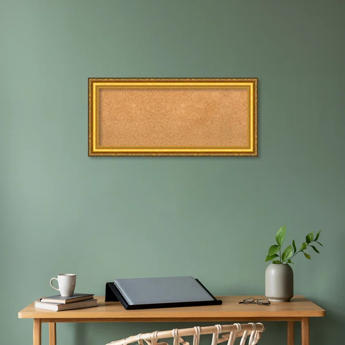 Amanti Art Colonial Wall Cork Small Bulletin Board