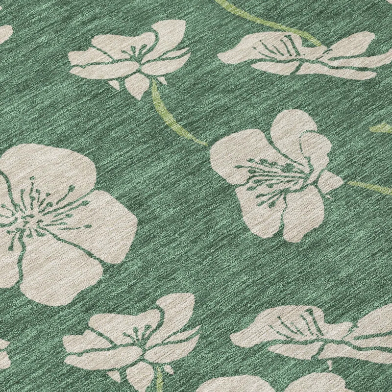 Machine Washable Indoor/Outdoor Chayden ACN1032 1'8" x 2'6" Rug