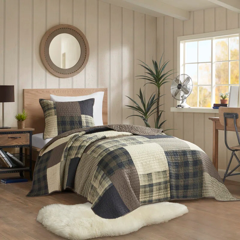 Woolrich Woolrich Sunset Oversized Cotton Quilt Mini Set