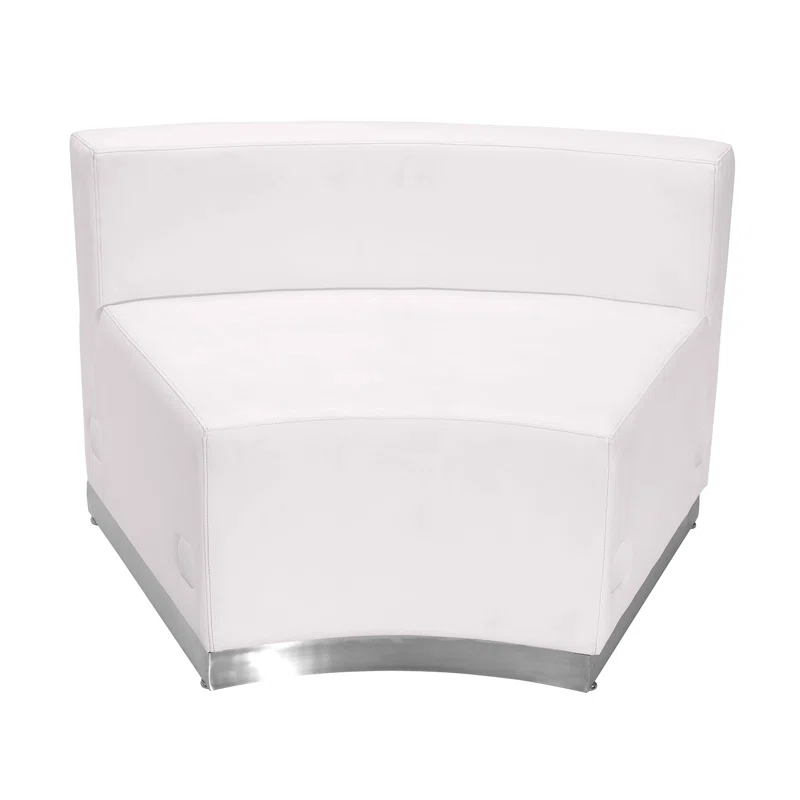 Flash Furniture HERCULES Alon Series LeatherSoft Reception Configuration, 3 Pieces