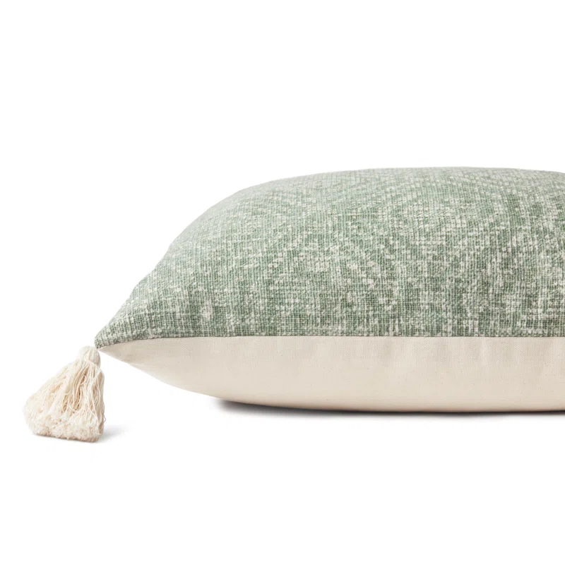 Tassels Cotton Throw Pillow