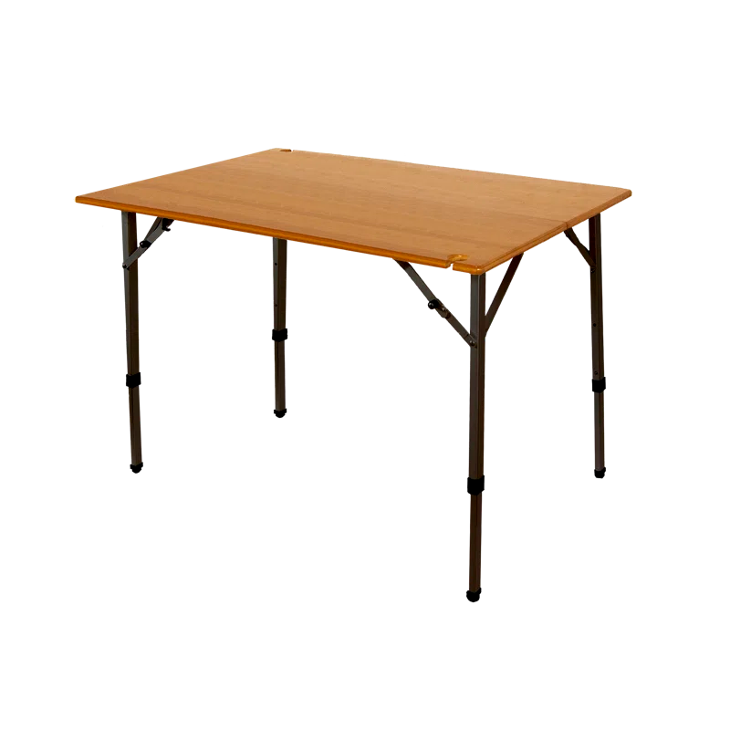 Kanpai Rectangular Bamboo Outdoor Folding Dining Table