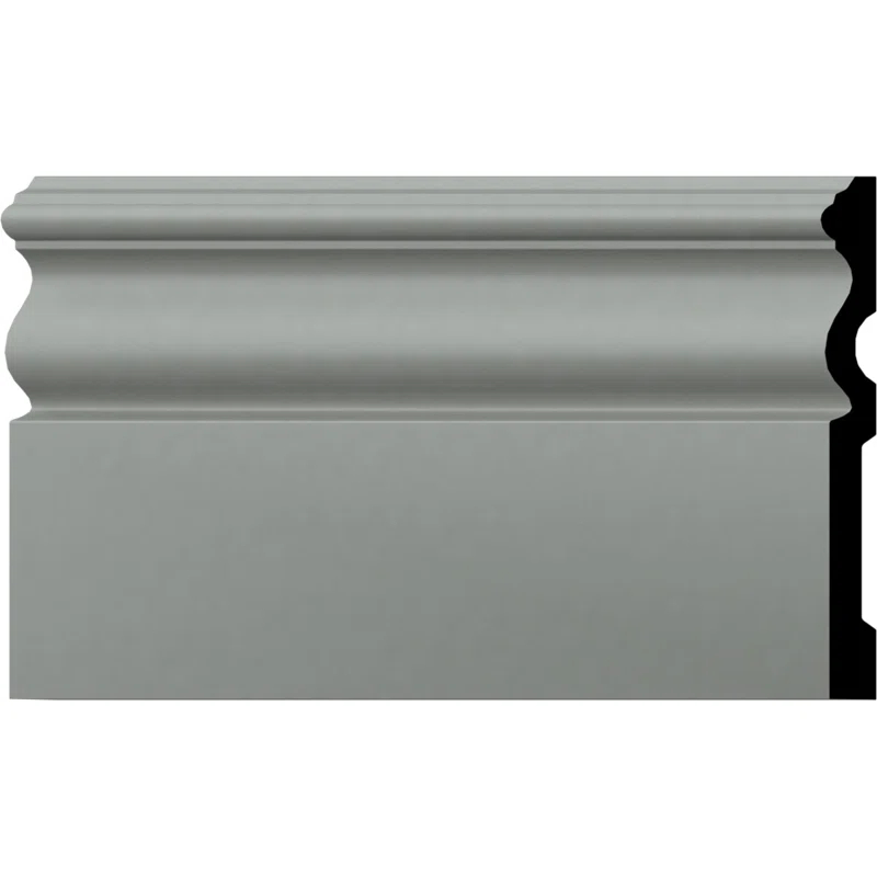 Ekena Millwork 5 7/8"H x 5/8"P x 94 1/2"L Bradford Baseboard Moulding