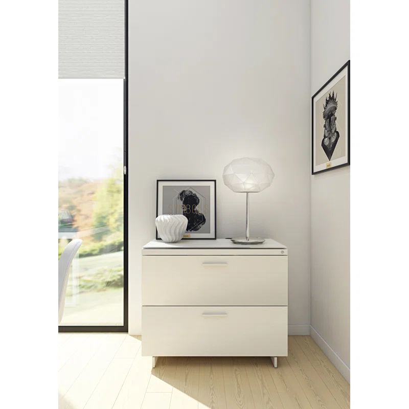 BDI Centro 35'' Wide 2 -Drawer File Cabinet