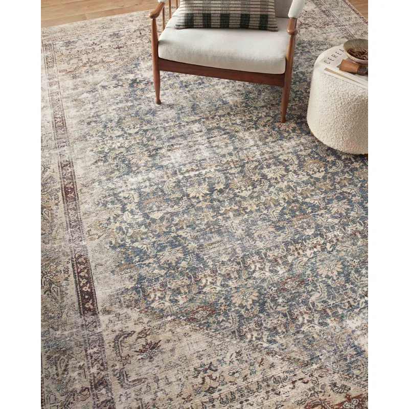 Amber Lewis x Loloi Georgie Teal / Antique Area Rug
