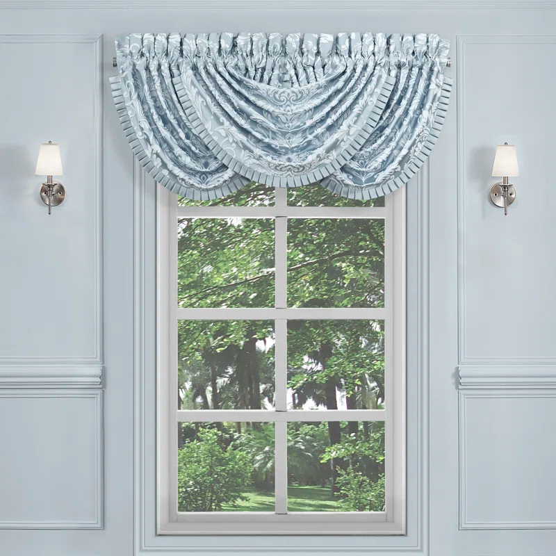 Five Queens Court Madeline Window Waterfall Valance