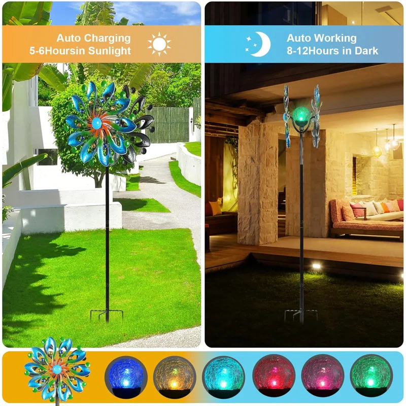 Solar Wind Sculptures and Rotators