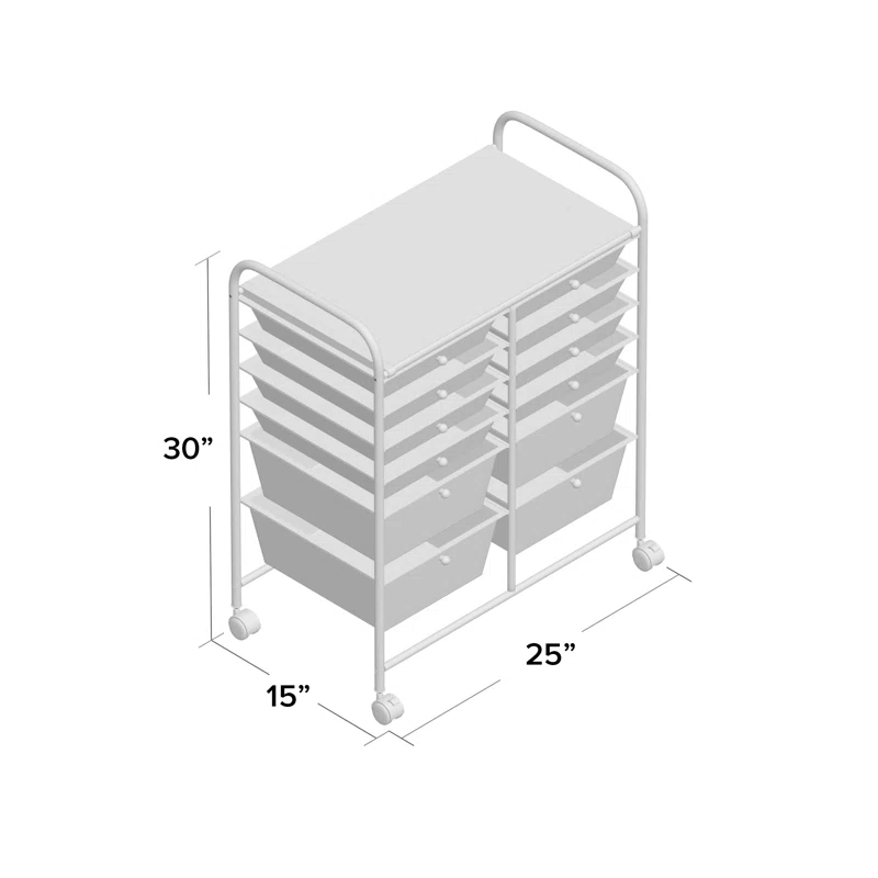 Rebrilliant Anuoluwa 12 Drawer Storage Drawer