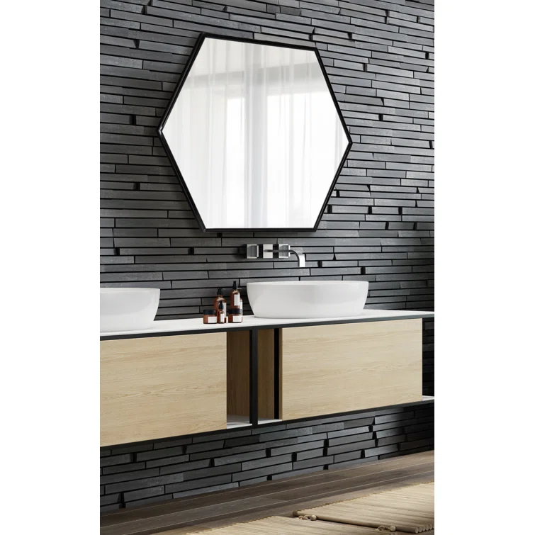 Breckler Metal Flat Mirror