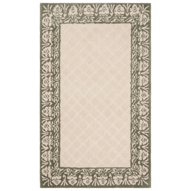 Safavieh Harrison Total Performance Hand Hooked Performance Bordered Rug