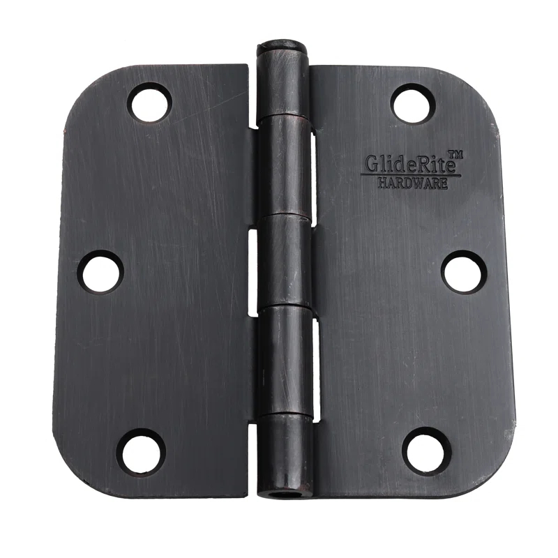 GlideRite Hardware 3.5" H x 3.5" W Removable Pin 12 Door Hinges (Set of 12)