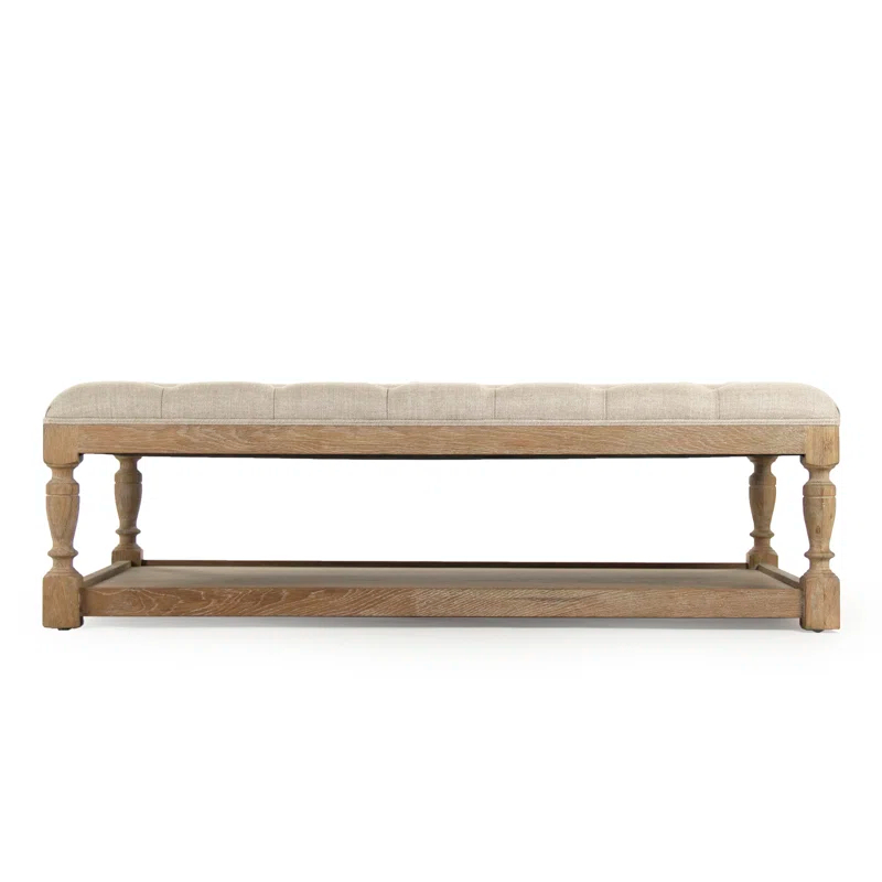 Zentique Tufted Ottoman & Reviews | Wayfair