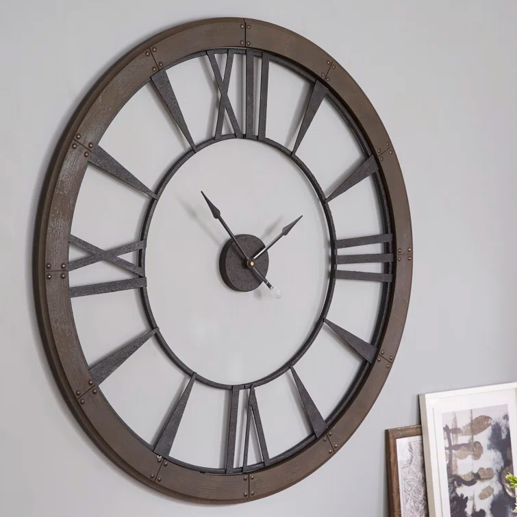 Uttermost Ronan Wood Wall Clock