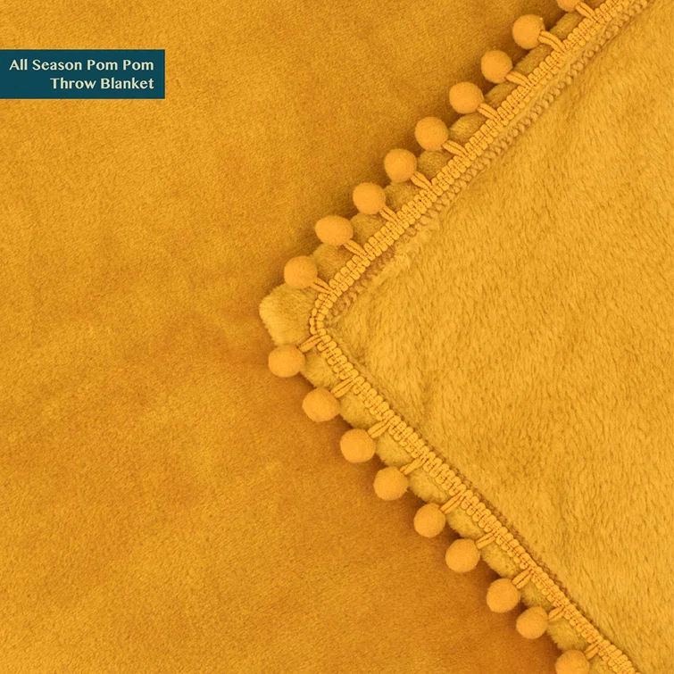 Pavilia Hand Woven Throw Blanket