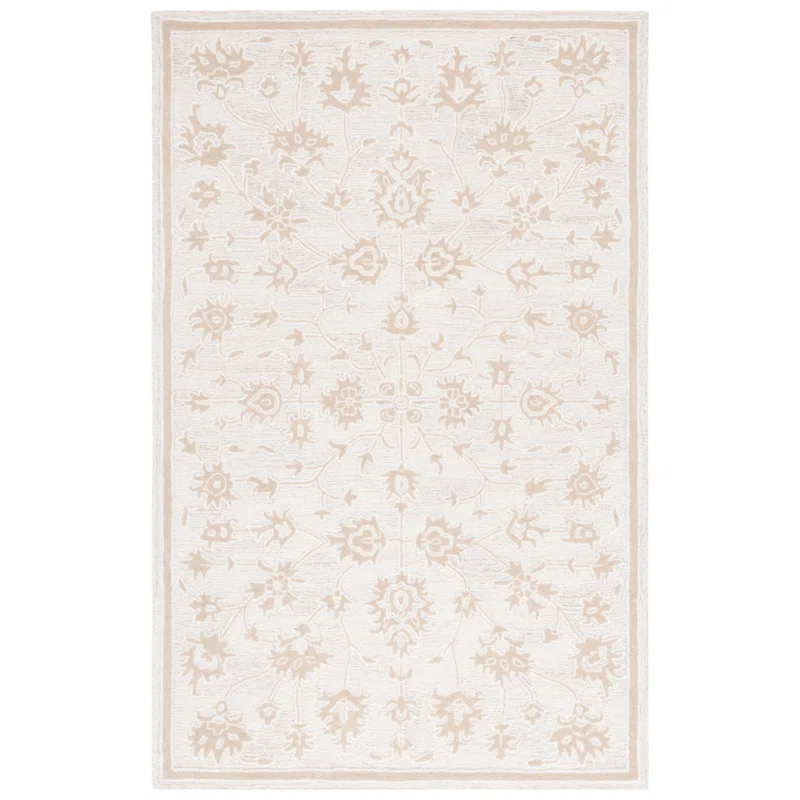Safavieh Ebony Hand Tufted Wool Pile Oriental Rug