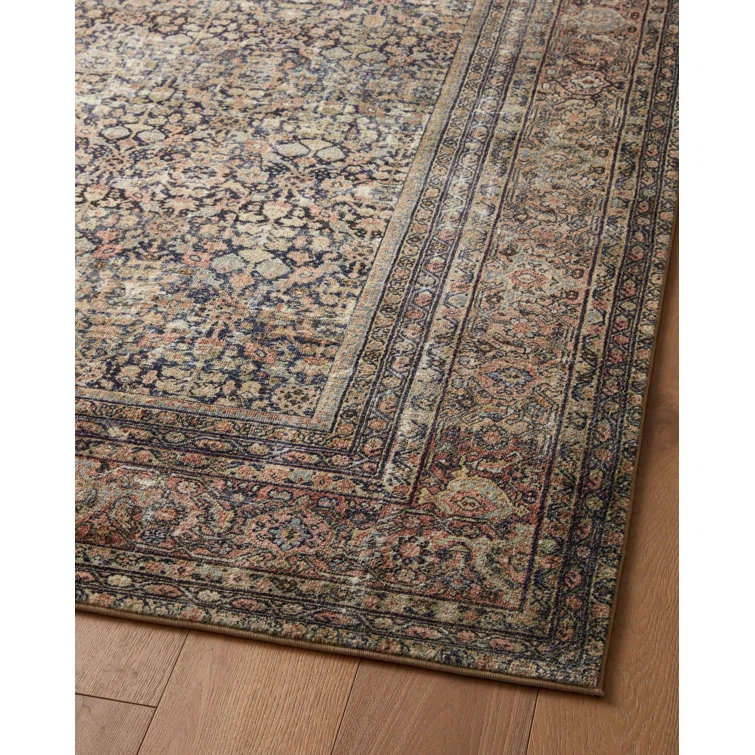 Amber Lewis x Loloi Morgan Denim/Multi Rug