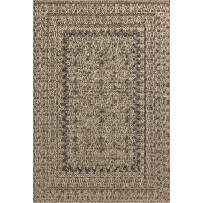 Chris Loves Julia x Loloi Providence Charcoal / Dove Indoor/Outdoor Area Rug