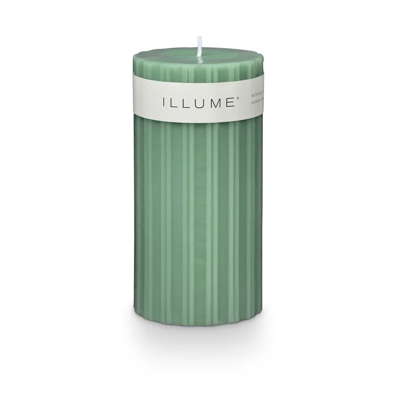 Selin Hinoki Sage Pillar Candle