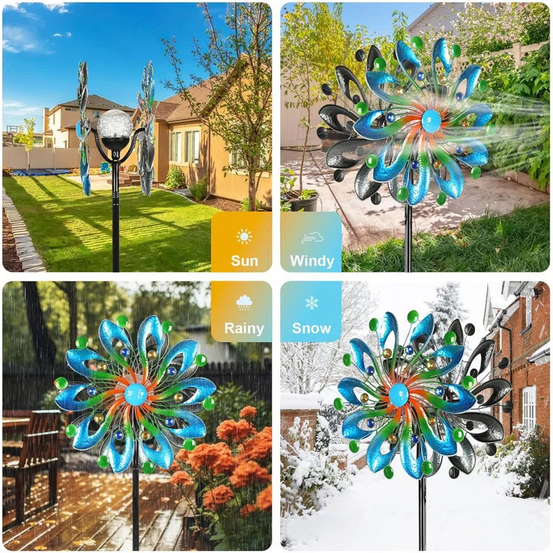Solar Wind Sculptures and Rotators