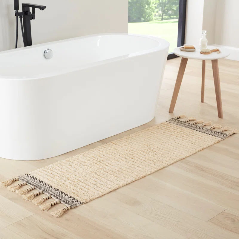 Lucky Brand Lucky Brand Demian Fringe Cotton Bath Rugs