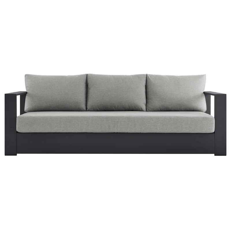 Modway Tahoe Outdoor Patio Powder-Coated Aluminum Sofa