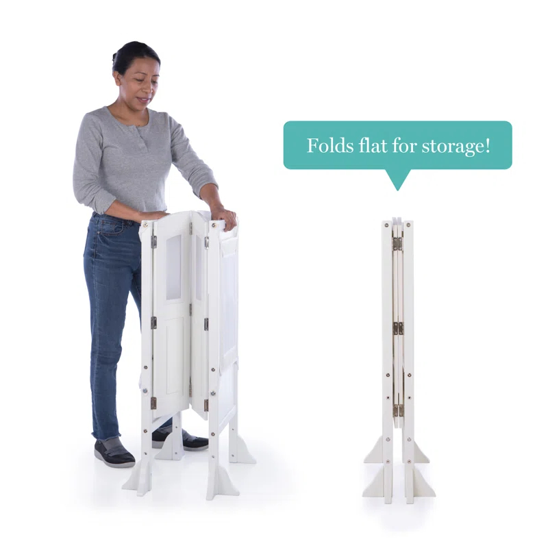 Martha Stewart Martha Stewart Living & Learning Kids' Kitchen Helper Foldable Step Stool