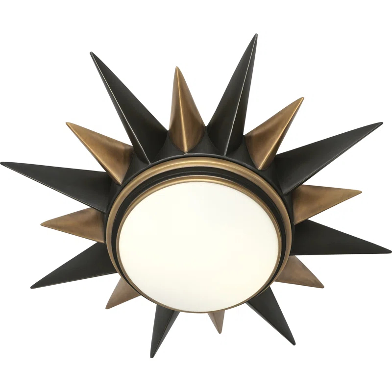 Cosmos Glass Flush Mount