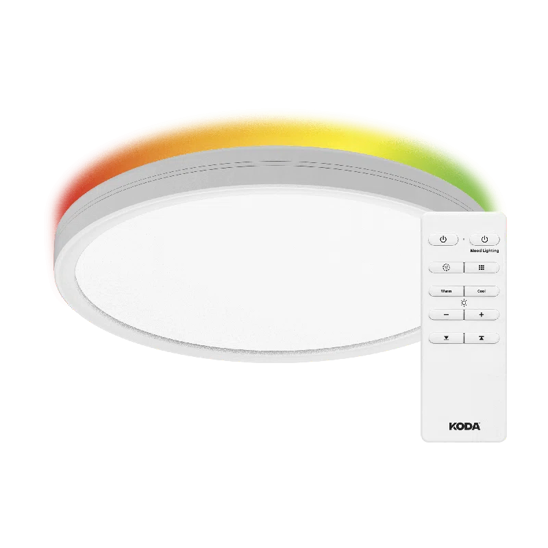 Koda KODA Slim 12" LED Ceiling Light with Mood Light