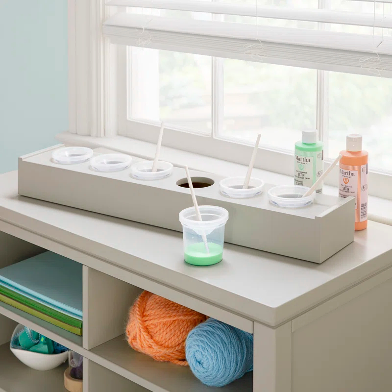 Martha Stewart Crafting Kids Tray with Paint Cups