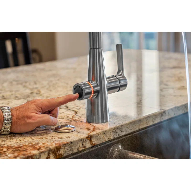 AquaNuTech Pull Down Touch Kitchen Faucet