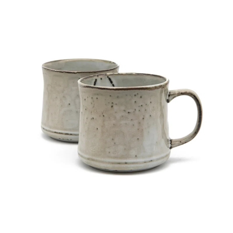 kook Kook 20 Oz. Glazed Coffee Mugs (Set of 2)