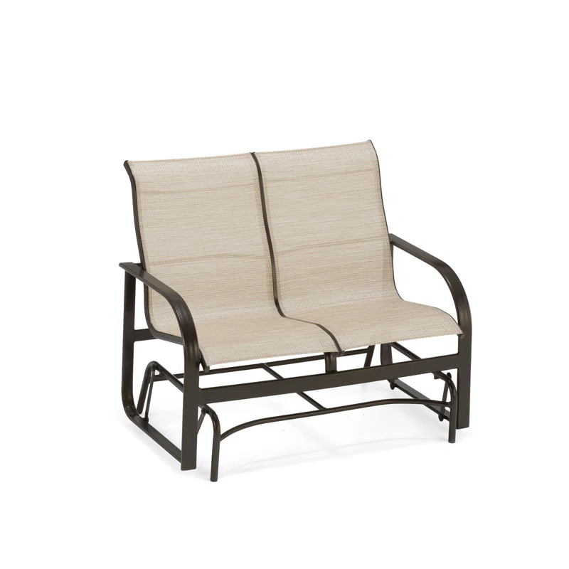 Winston Key West Sling 46'' Aluminum Outdoor Loveseat