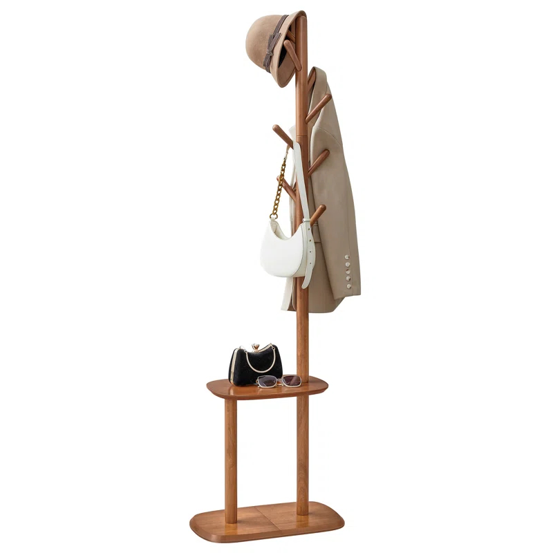 Latitude Run® Coat Rack Stand With 8 Hooks
