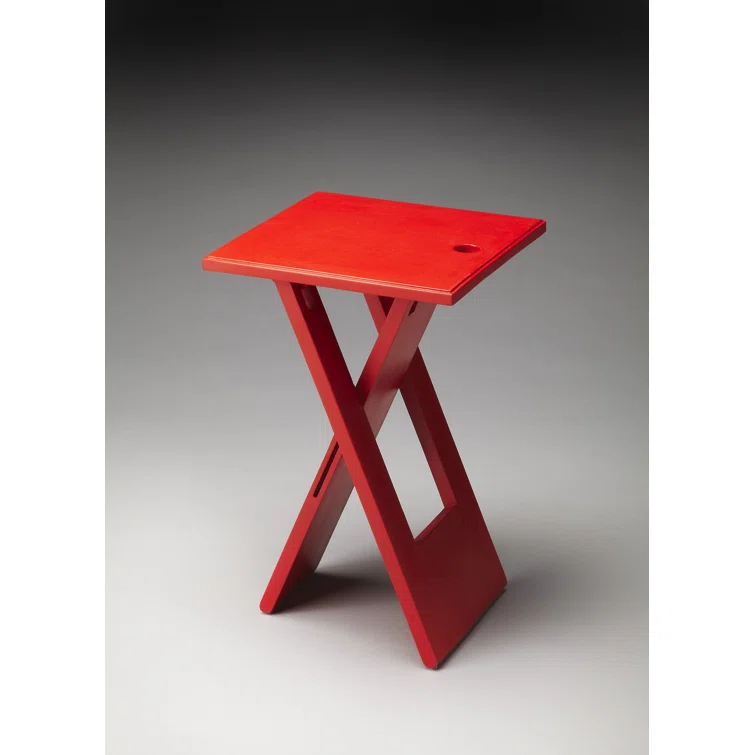Butler Hammond Red Folding Table