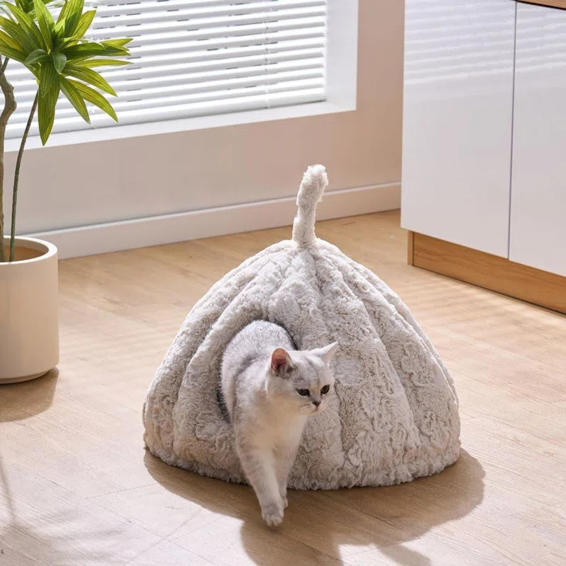 Calming Hut Cat Bed