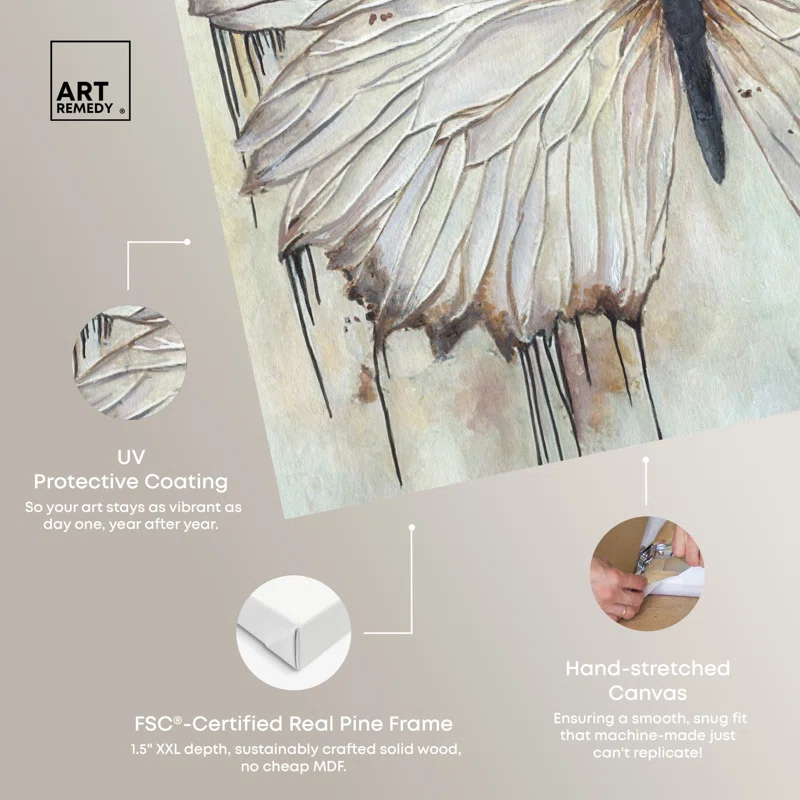 Art Remedy Neutral Beauty Chic Farmhouse Wall Art by Art Remedy