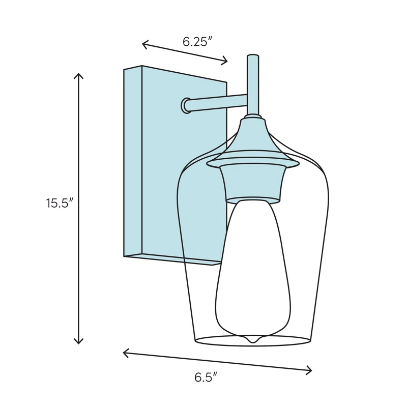 Hinkley Shelter 1-Light Armed Sconce