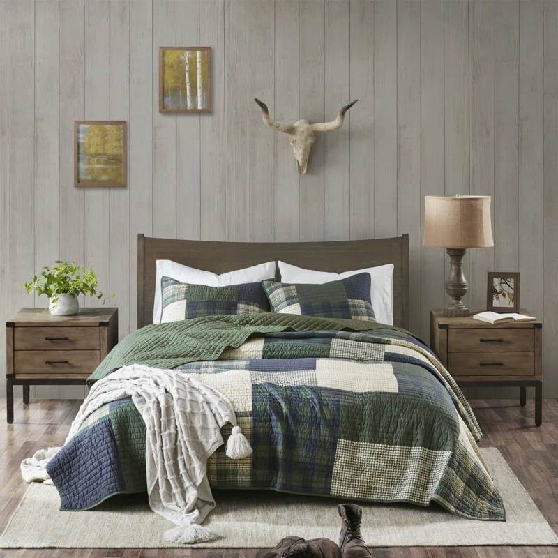 Woolrich Woolrich Mill Creek Oversized Cotton Quilt Set