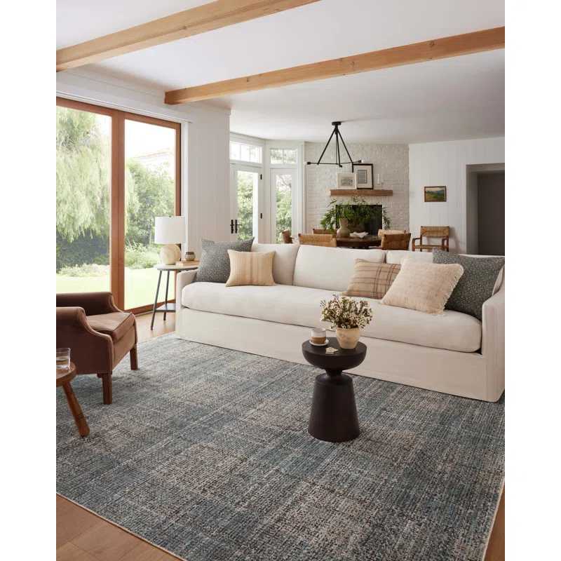 Angela Rose x Loloi Angela Rose x Loloi Ember Denim / Charcoal Area Rug