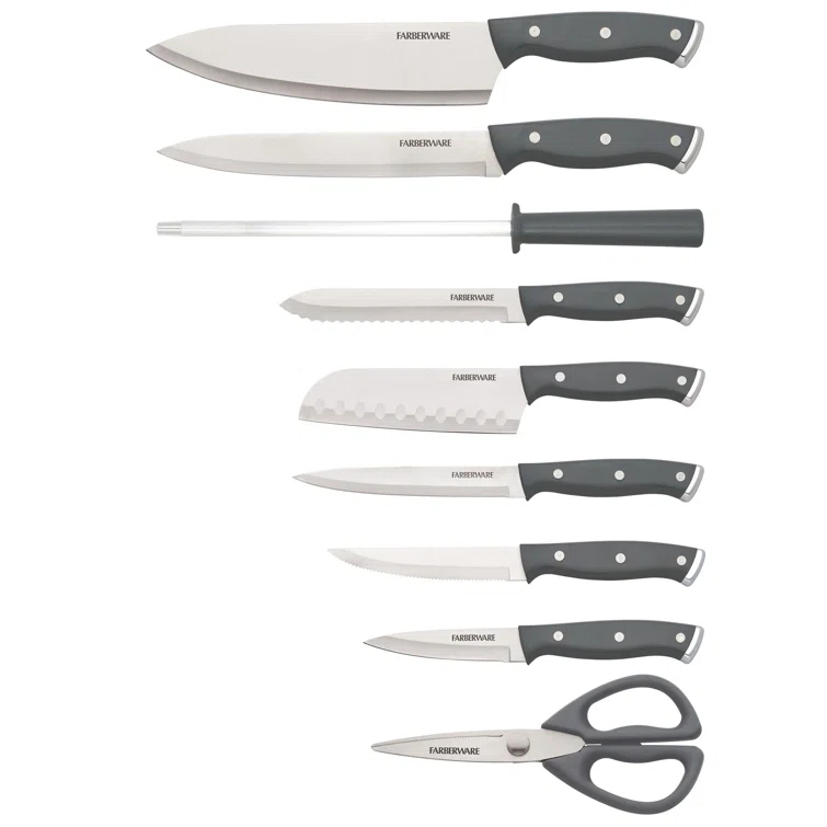 Farberware Farberware 15-Piece Triple Riveted Knife Block Set