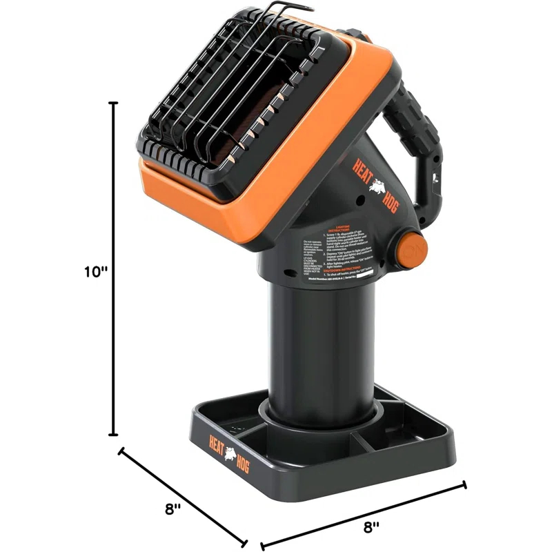 Heat Hog Heat Hog 4,000 BTU Indoor/Outdoor Portable Propane Heater