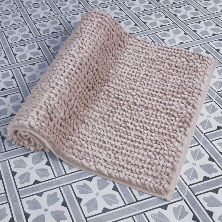 Laura Ashley Laura Ashley Butter Chenille Bath Rug