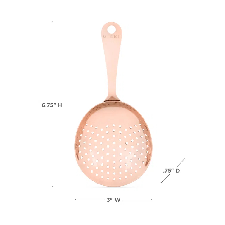 Viski Mercer Summit Julep Strainer