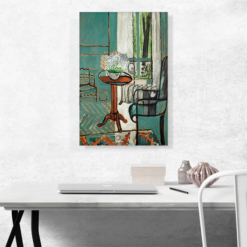 ARTCANVAS " The Window 1916 " by Henri Matisse Painting Print