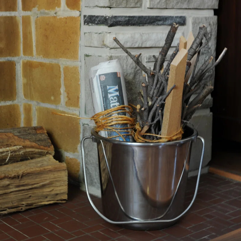 Gracie Oaks Bucket (Set of 3)