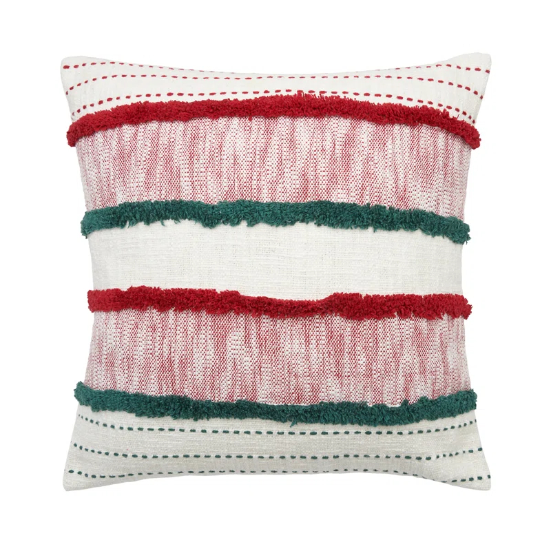 Benn Tufted Woven Decorative Throw Pillow
