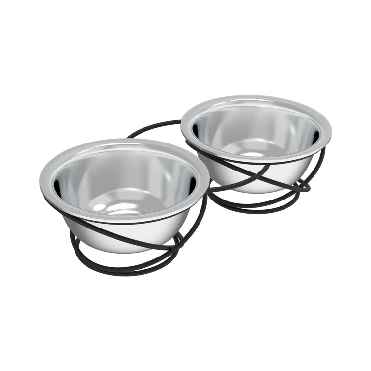 Petmaker PETMAKER Large Elevated Pet Bowls with Stand