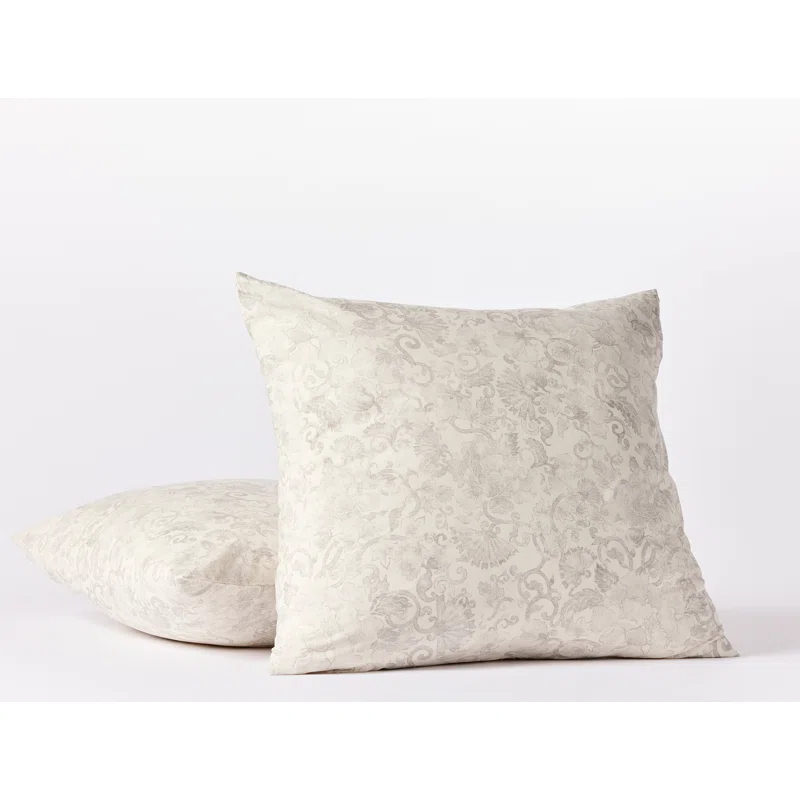 Solana Organic Print Sham Botanical