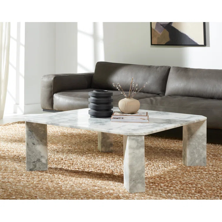 Ghislaine Genuine Marble Coffee Table